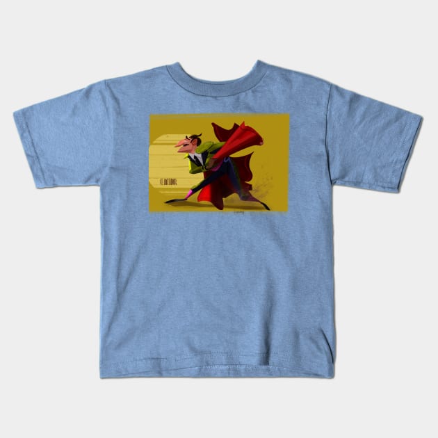 El Matador Kids T-Shirt by andybarry